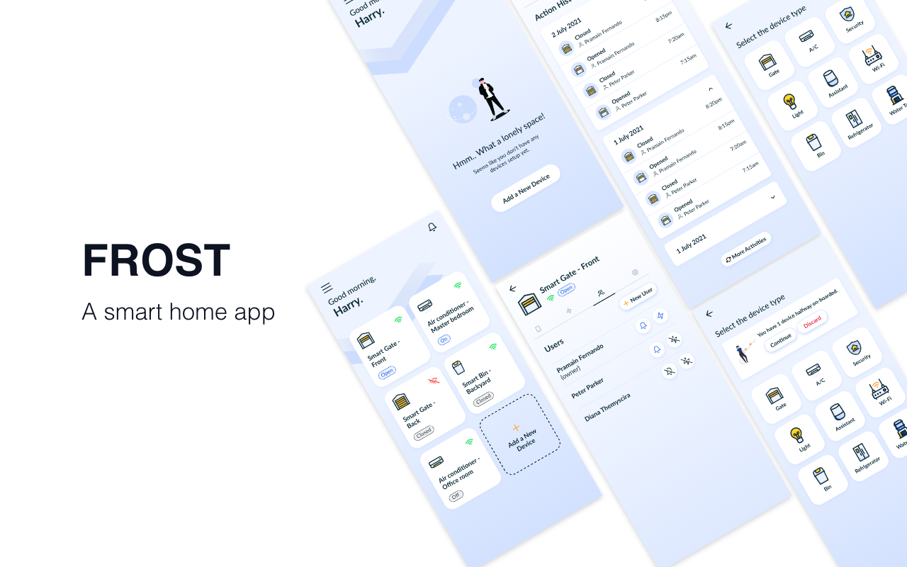 FROST - A smart home app