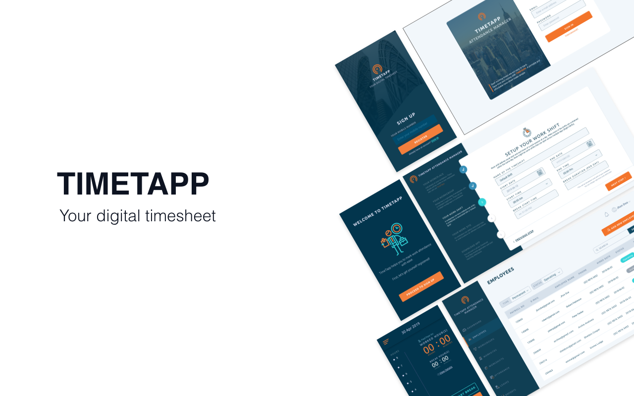 TIMETAPP - Your digital timesheet